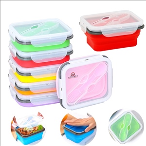 Silicone Folding Lunch Box